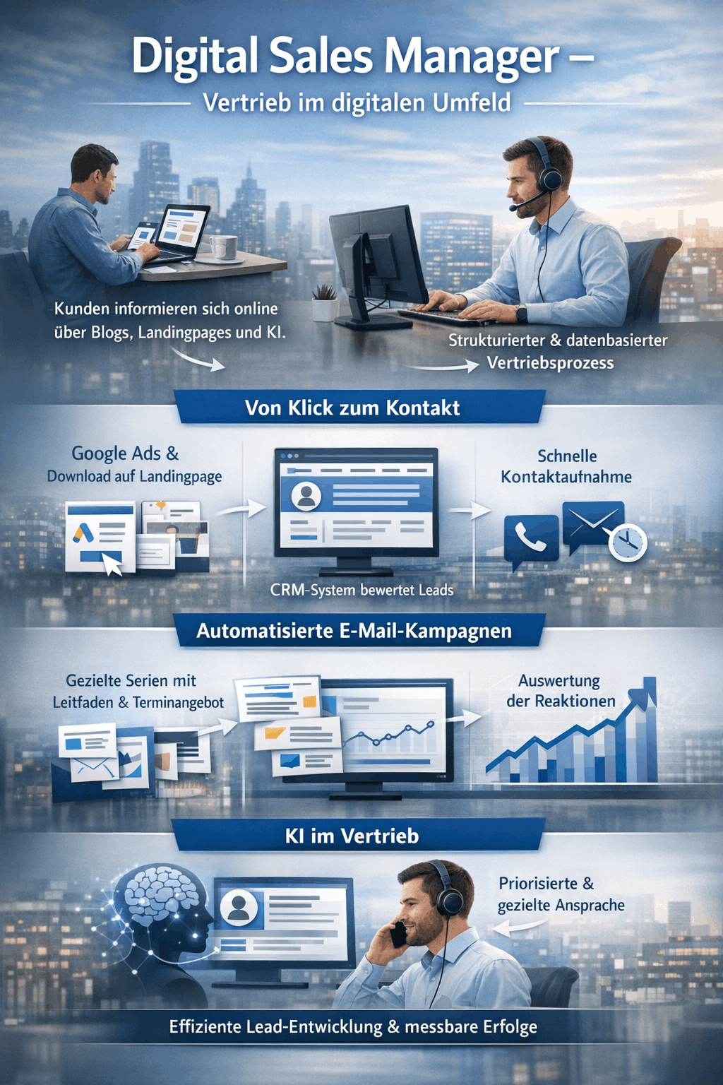Digital Sales Manager im digitalen Vertrieb