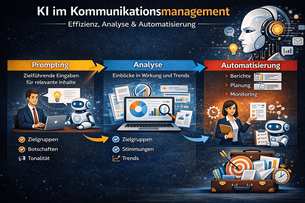 KI im Kommunikationsmanagement – Einsatzbereiche und Möglichkeiten