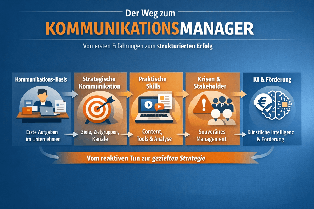 Weiterbildung Kommunikationsmanager – Module und Inhalte