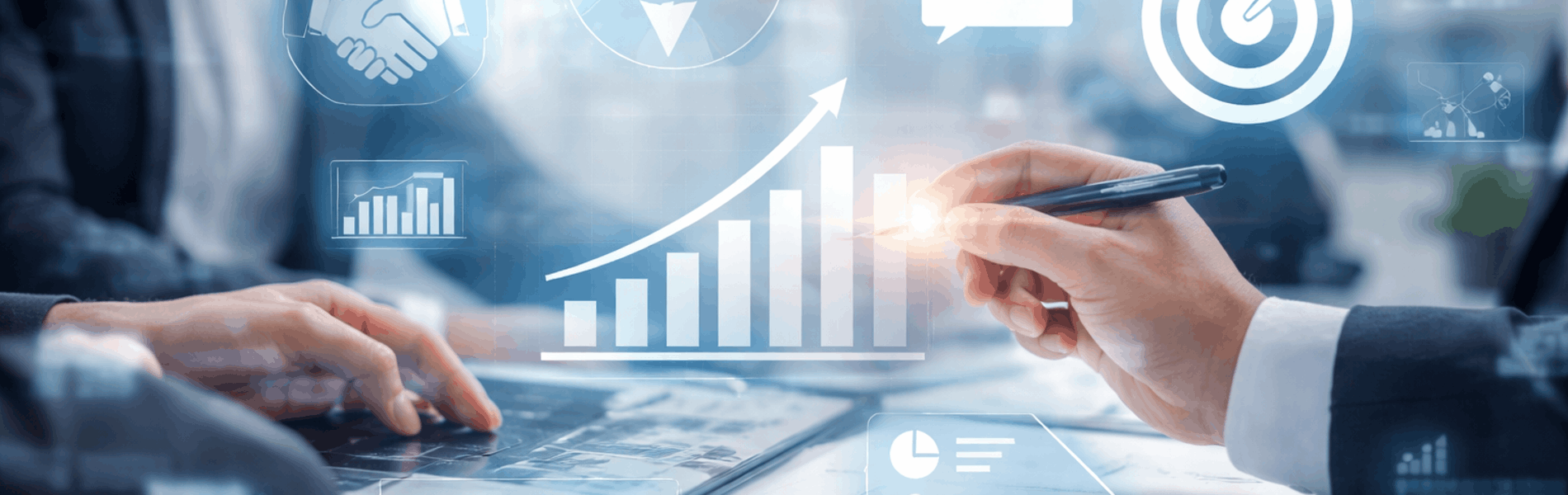 Sales Manager bei der strategischen Vertriebsarbeit