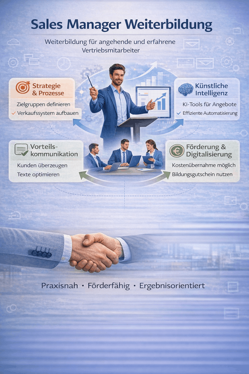 Weiterbildung zum Sales Manager